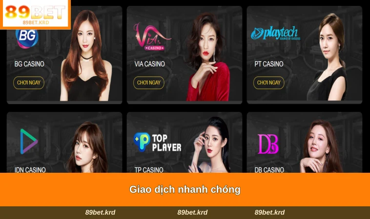 Giao dịch nhanh chóng